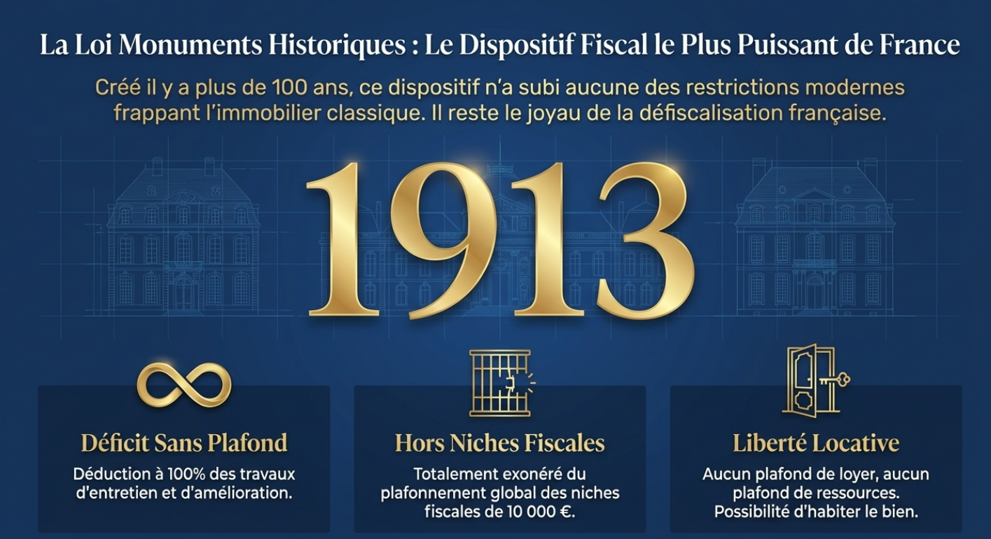 Monument Historique : comment le présenter à un client fortuné