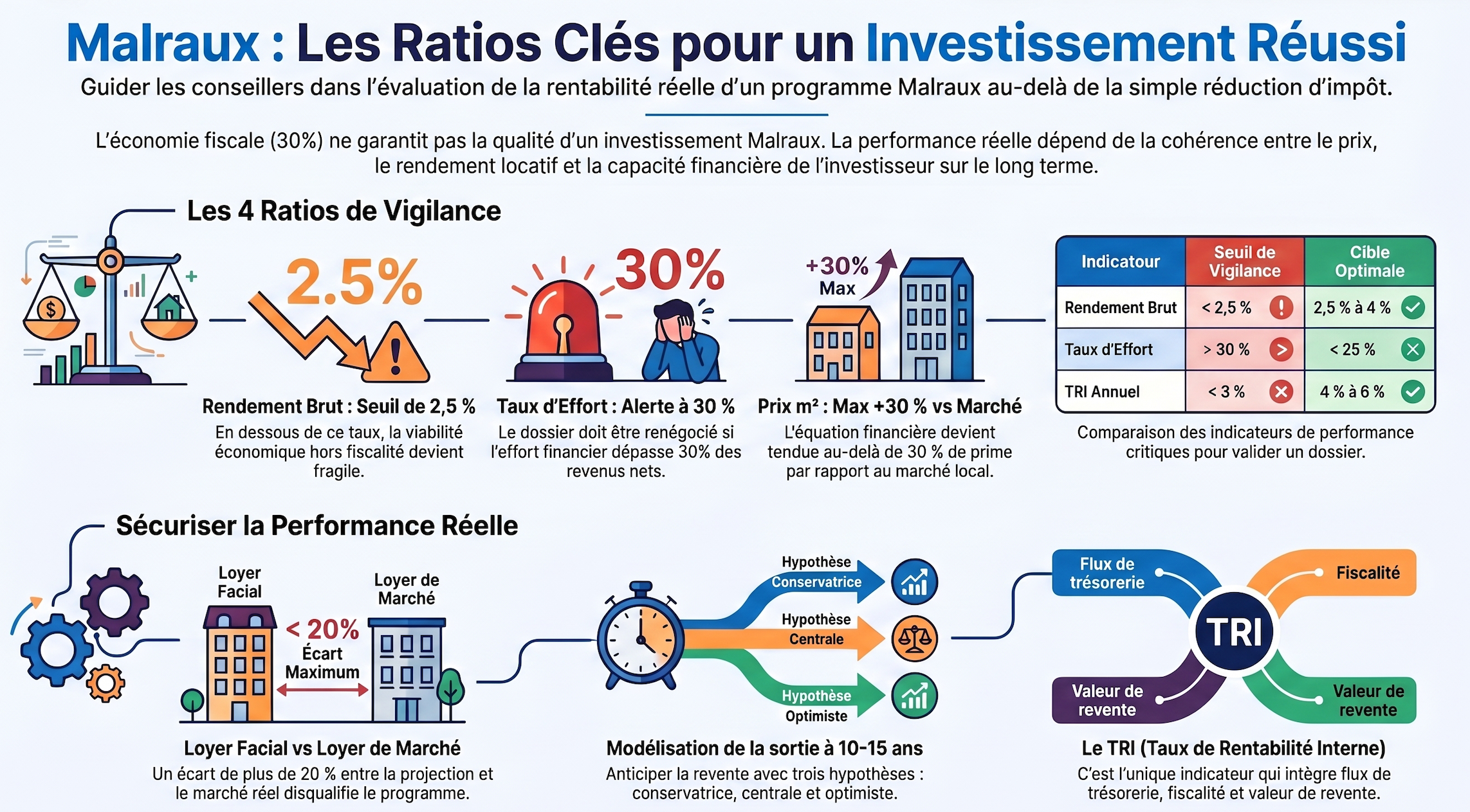 Rendement locatif Malraux : ce qu'il faut vérifier avant
